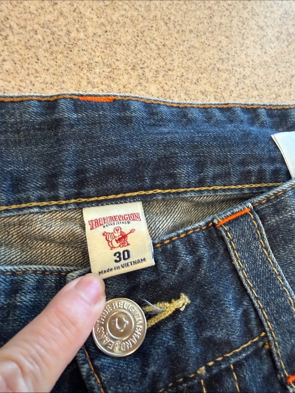 True Religion dark blue